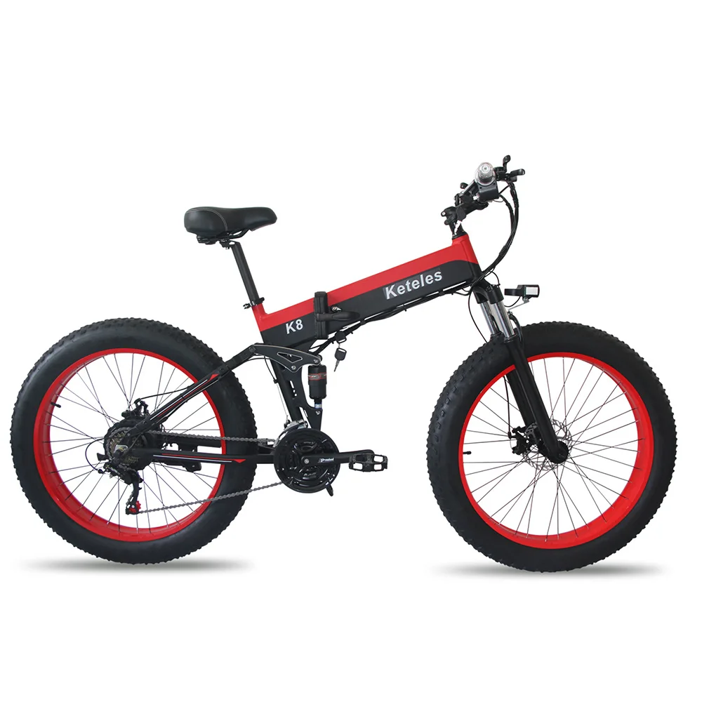 Keteles 1000 Вт национальный стандарт электрический велосипед складной 48 В Iithium горный