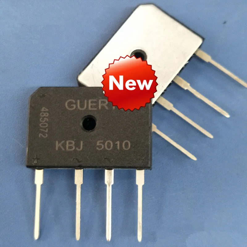 Новый KBJ5010 5010 GBJ5010 поставляется с радиатором выпрямительным мостом 50A / 1000V