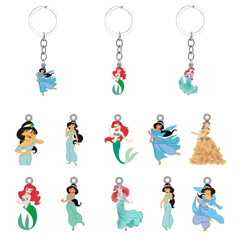 Брелок для ключей с мультяшным рисунком из эпоксидной смолы | Украшения и