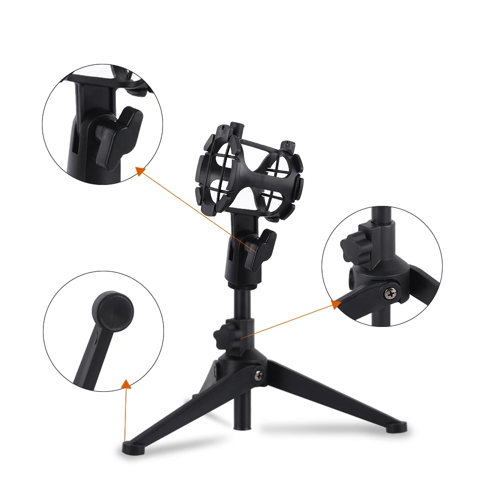 Штатив XTUGA настольная микрофонная стойка настольный держатель для микрофона с