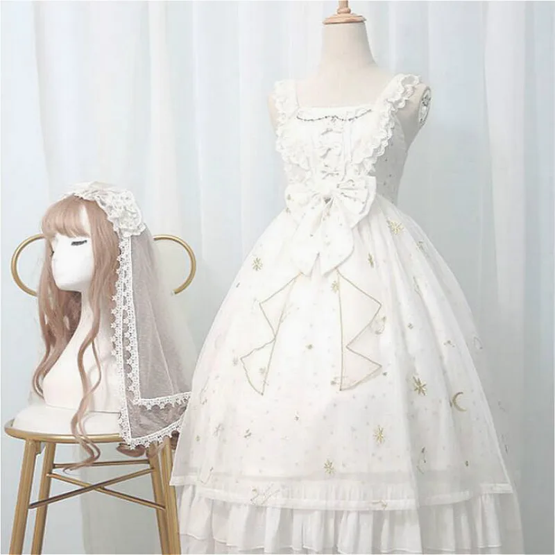 Женское винтажное платье с вышивкой кружевное бантом и высокой талией