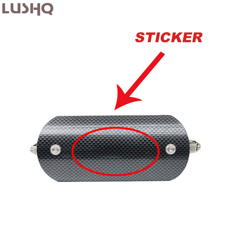 Выхлопной глушитель для мотоцикла тепловая защита honda dax cb500 cb650r vfr 800 xr 250 cb750 cb 650r DB