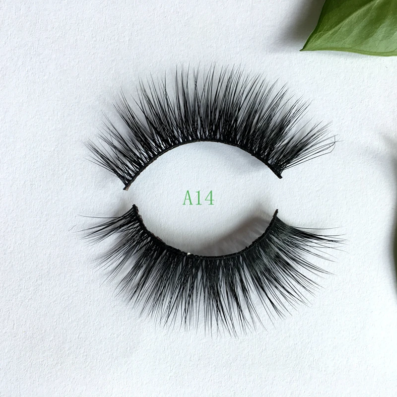 

New lashes wholesale lashesl 3d natural False Eyelashes Real Mink Lashes Soft Natural Dramatic Dramatic Lashes For Beauty