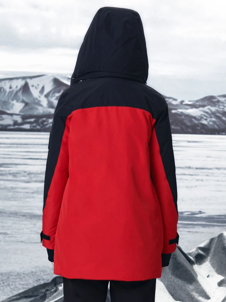 Новинка Женская Водонепроницаемая дышащая утепленная уличная куртка BOSIDENG