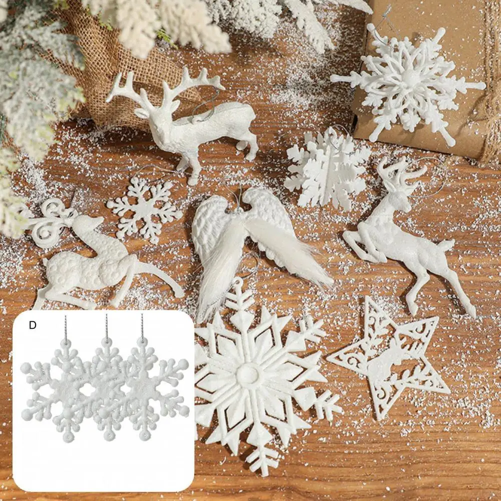 

Nice-looking Hanging Ornament Vivid Long-lasting Christmas Ornament Christmas Decorations 1/2/3Pcs