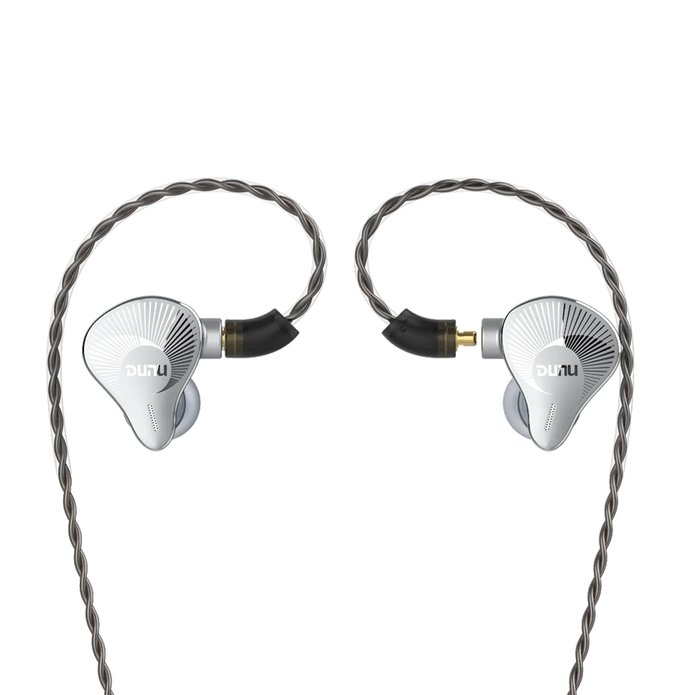 Гибридный монитор-вкладыш DUNU EST112 DD + BA EST со съемным кабелем MMCX сменный штекер 2 5