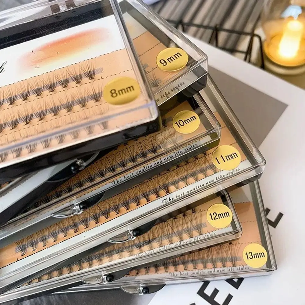 

Grafting Eyelashes With Hot Melted Single-cluster Eyelashes False Eyelashes Natural Artificial False Eyelashes
