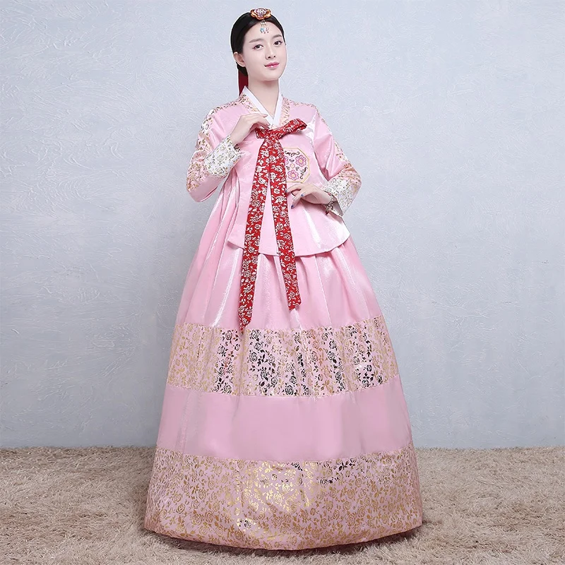 Hanbok Korean National Costume Traditional Dress Cosplay Wedding Performance Clothing TA2131 | Тематическая одежда и