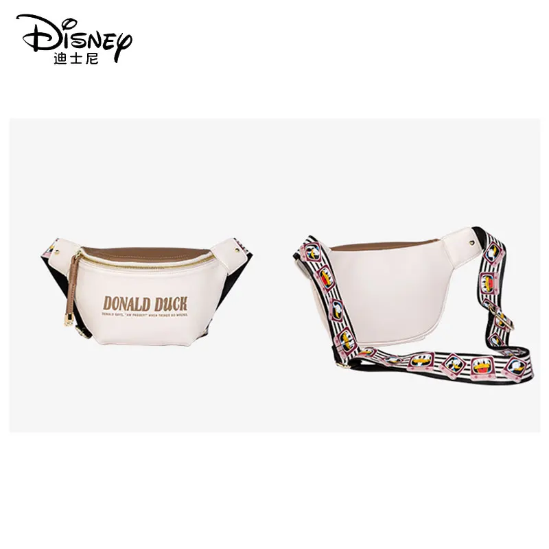 

Disney 2020 Cartoon Donald Duck Women Messenger Bag Shoulder Bag Girl New Fashion PU Travel Women Waist Bag Chest Bag Phone Bag