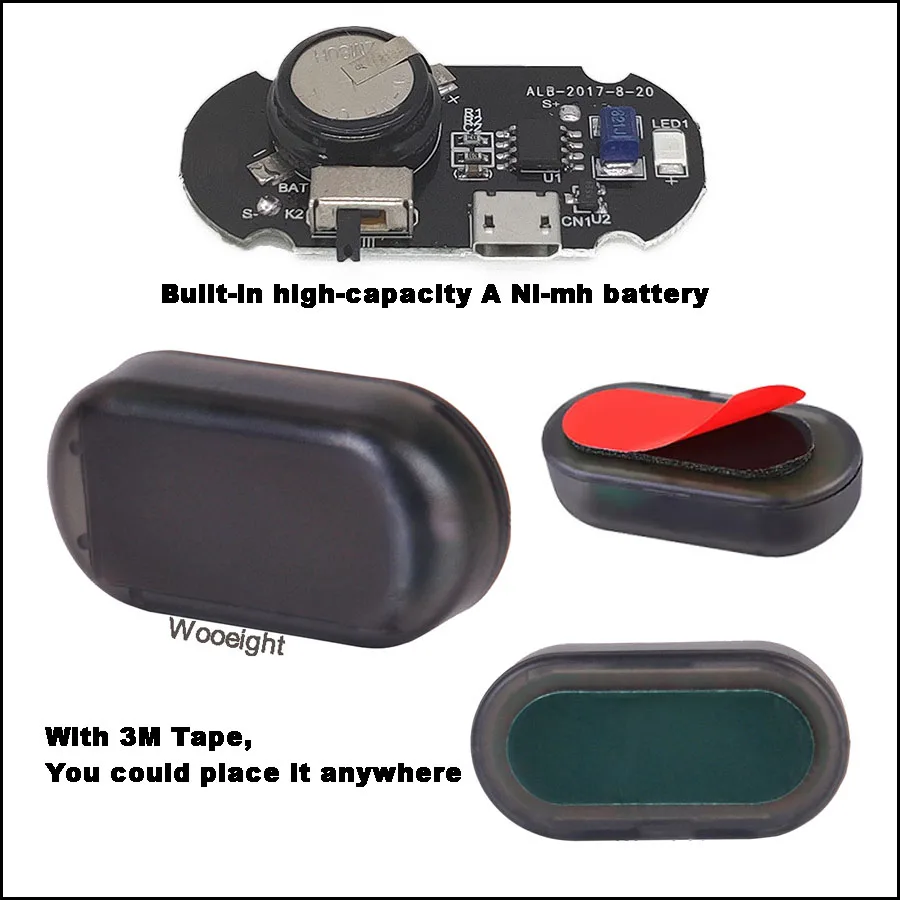 Светодиодный светильник с защитой от кражи питанием солнечной энергии и