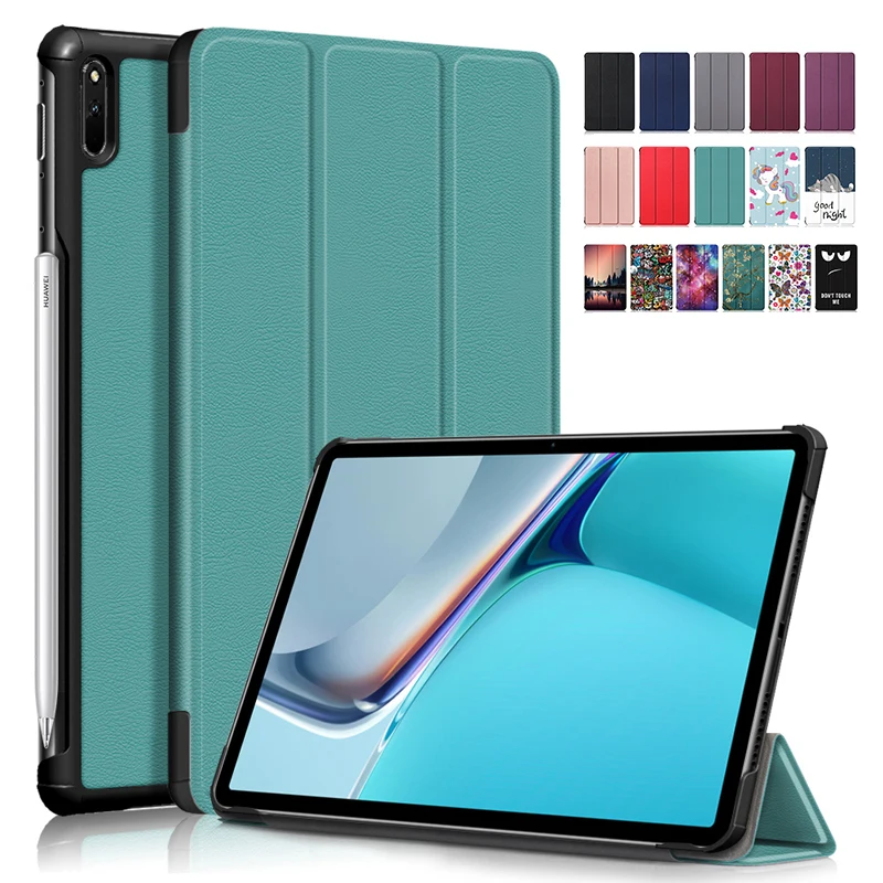

Тонкий чехол для Huawei MatePad 11 2021 DBY-W09 DBY-L09 10,95 "магнитный складной чехол-подставка из искусственной кожи