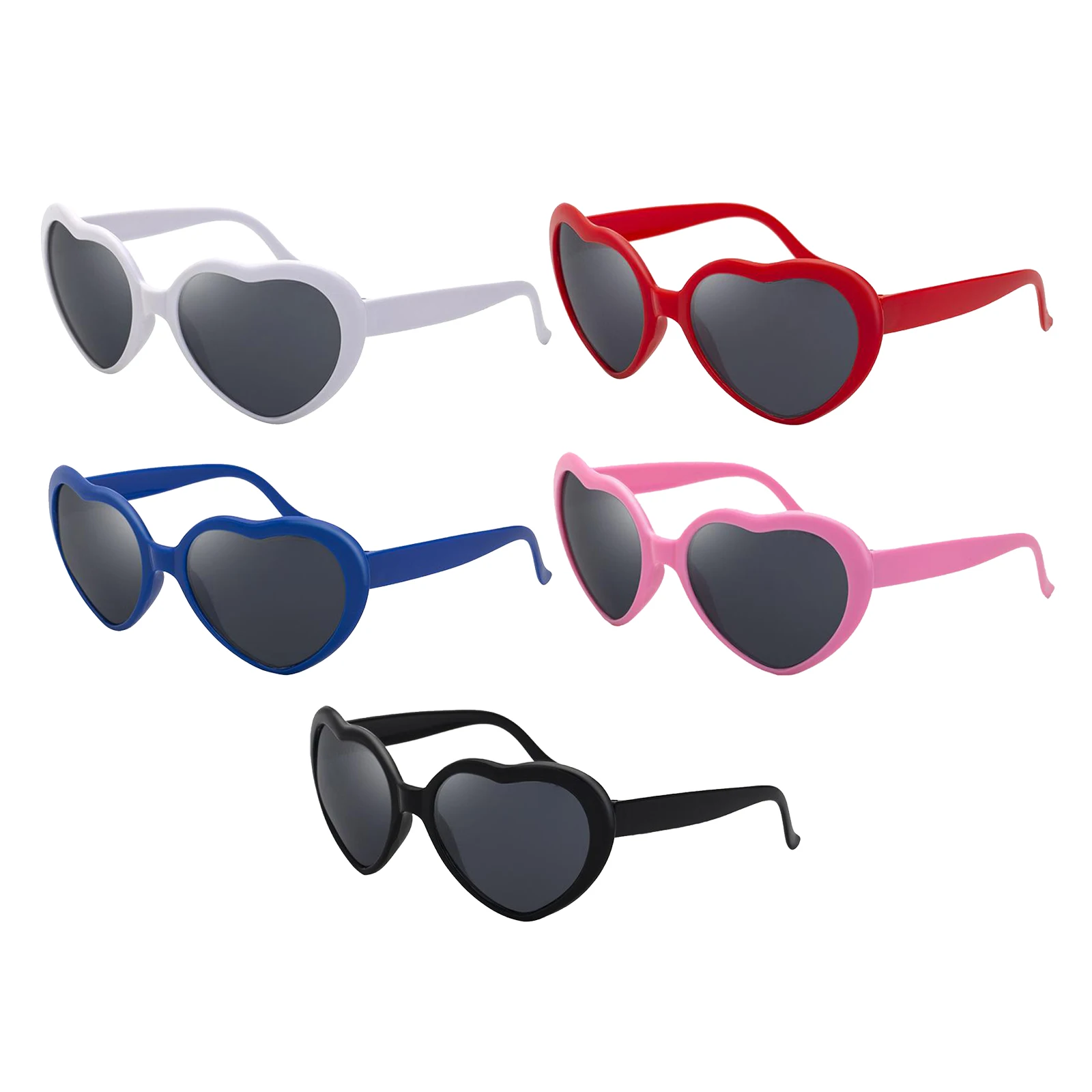 

Детские солнцезащитные очки в форме сердца, солнцезащитные очки для вечевечерние в форме сердца для маленьких девочек, детей от 2 до 6 лет