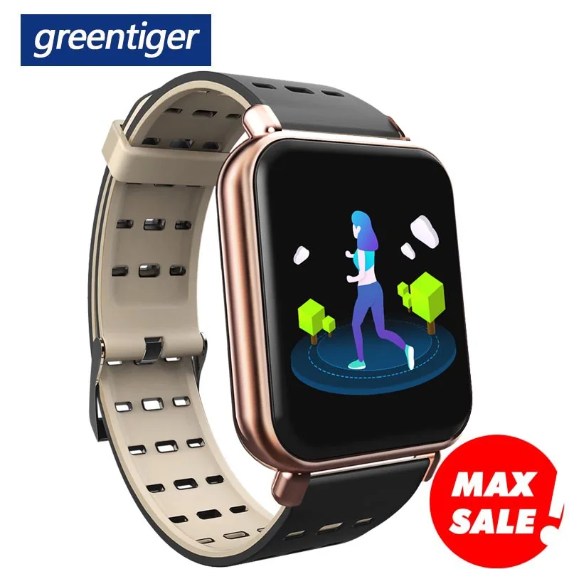 Смарт-браслет Greentiger Y6 Pro, IP67, водонепроницаемый, Bluetooth, умные часы, пульсометр, кровяное давление, кислород, фитнес-трекер, браслет