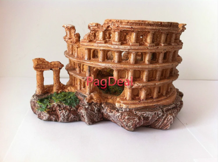 Римская колонна для аквариума римская Рокерская стена украшение арки