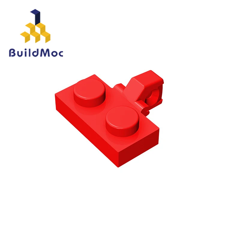 

BuildMOC 44567 Hinge Plate 1x2 For Building Blocks Parts DIY Educational Classic Brand gift Toys