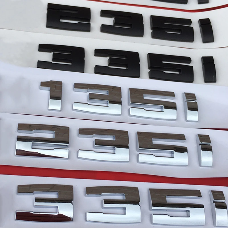 Эмблема с буквенным номером для BMW M M1 M2 M3 M4 M5 M6 M7 M8 X4M X5M X6M M540i M135i M335i M240i M550d M750Li