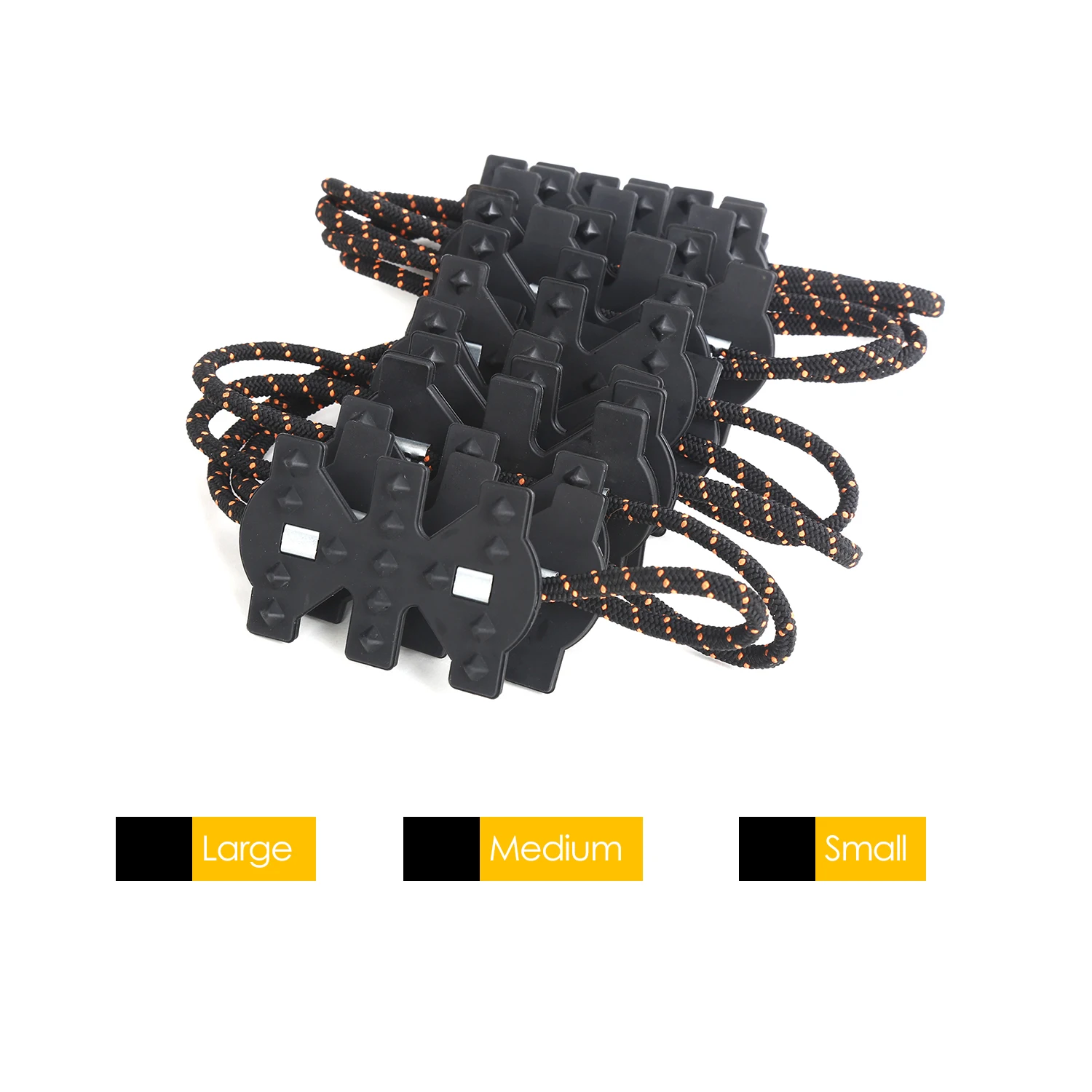 4 шт. зимняя противоскользящая универсальная черная износостойкая колесная шина