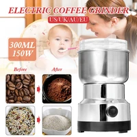electric coffee grinder electric kitchen cereals nuts beans grains grinder machine multifunctional home cafe for home and office