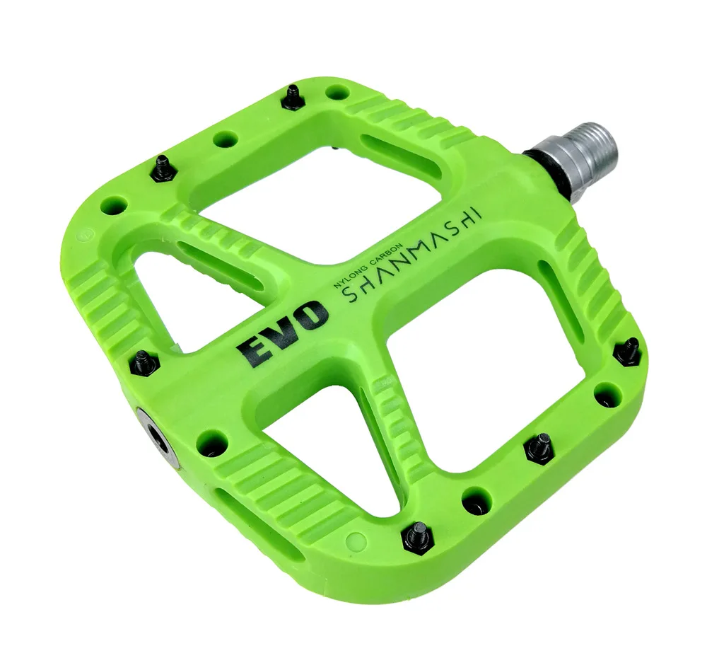 

Mountain Horses EVO Mountain Bike Bicycle Pedal Nylon Pedal Downhill Car Wide and Comfortable Non-slip Pedal Outdoor Riding Acce