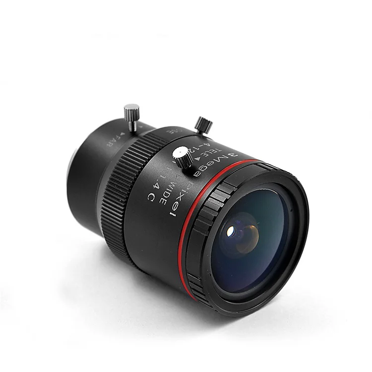 Industrial lens 4-12mm 1/2 inch HD 3 million C-mount Manual zoom Machine vision inspection | Безопасность и защита
