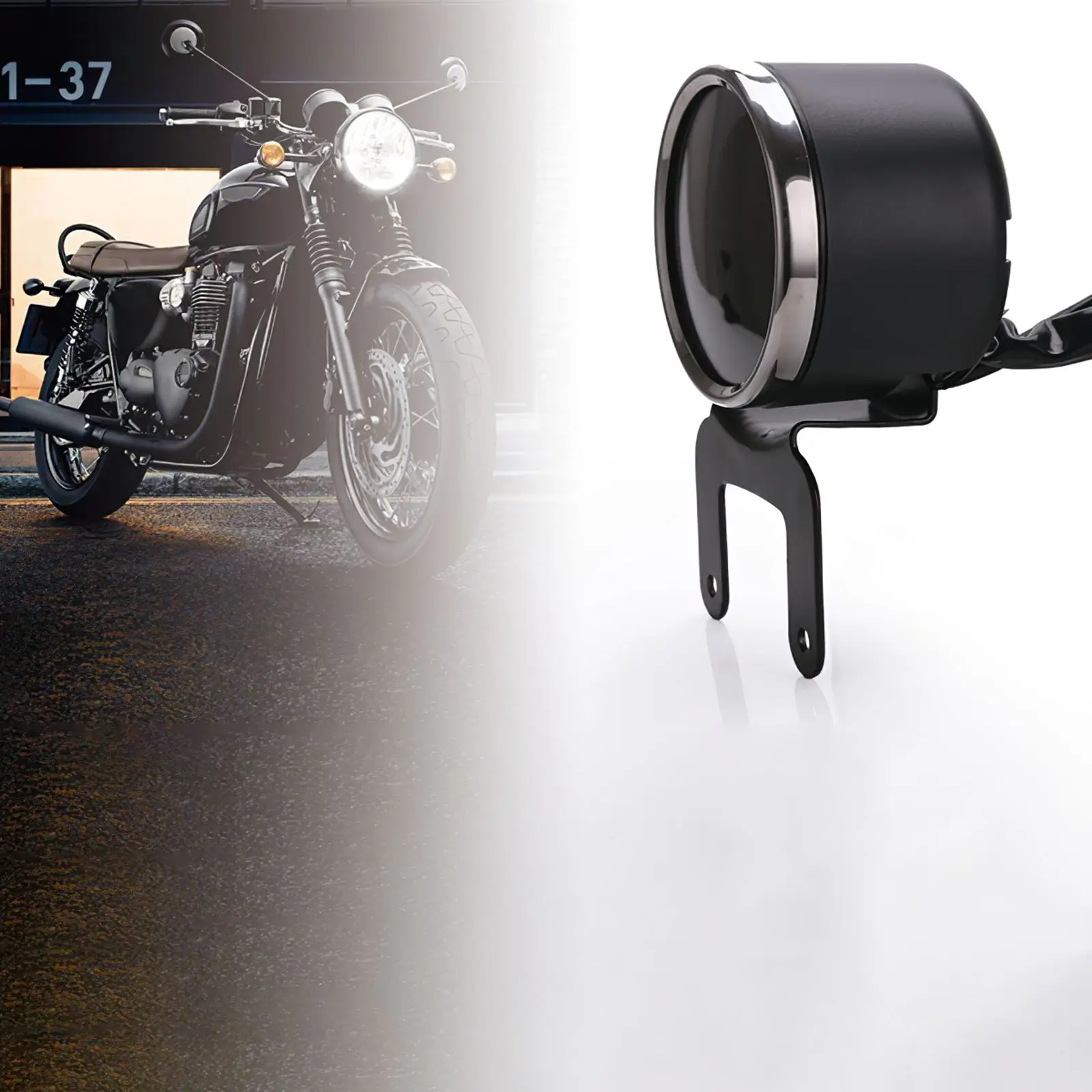 

Professional LED Motorcycle Odometer Motorcycle Speed Meter Tachometer Round Dial Shape Fuel Gauge Water Temperature Gauge