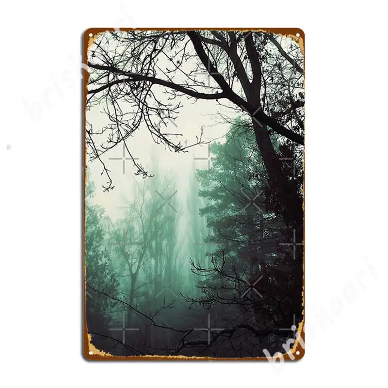 Mysterious Fog Metal Signs Wall Decor Design pub Garage Cinema Living Room Tin sign Posters | Plaques &amp