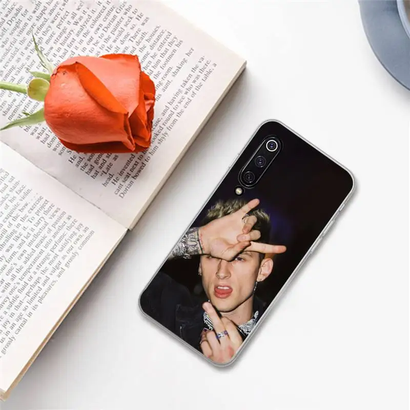 

Rapper Machine Gun kelly Phone Case For Xiaomi Redmi note 7 8 9 A t k30 max3 9 s 10 pro lite