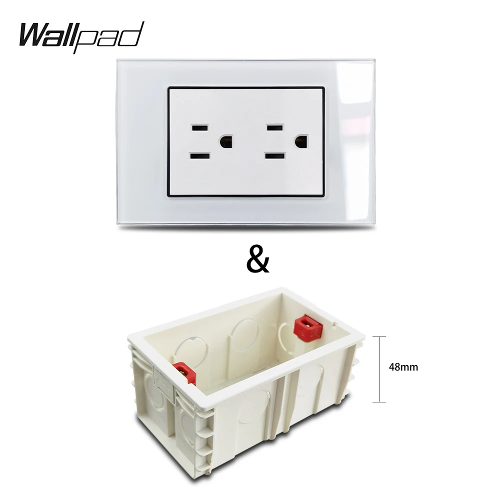 

Двойная настенная розетка Wallpad L3