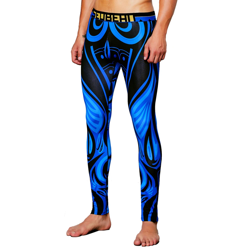 Новинка осенне зимнее нижнее белье для мужчин соблазнительные длинные штаны с