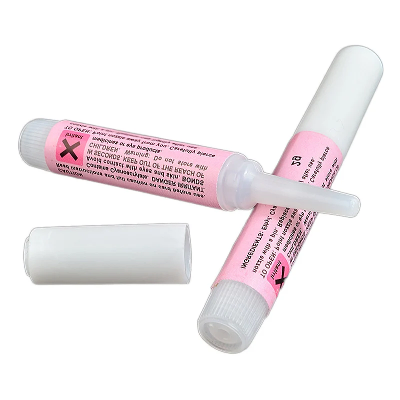 

1Pcs Mini Nail Glue Super Strong Adhesive Professional Fast Dry Nail Art Glue False Art Decorate Tips Acrylic Glue Nail Art Tool