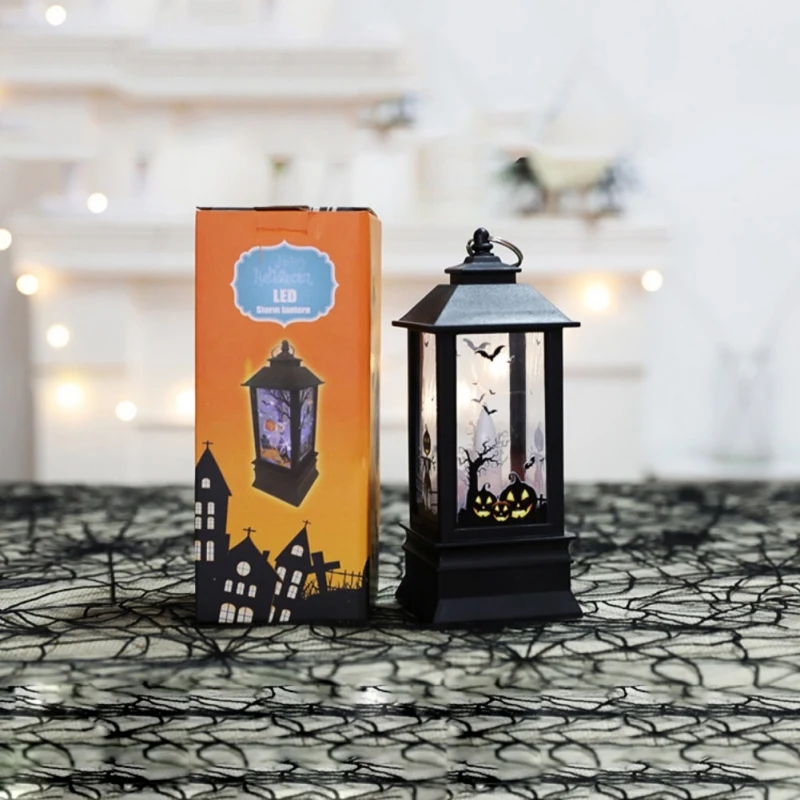 Светодиодная свеча на Хэллоуин домашняя настольная лампа подвесная