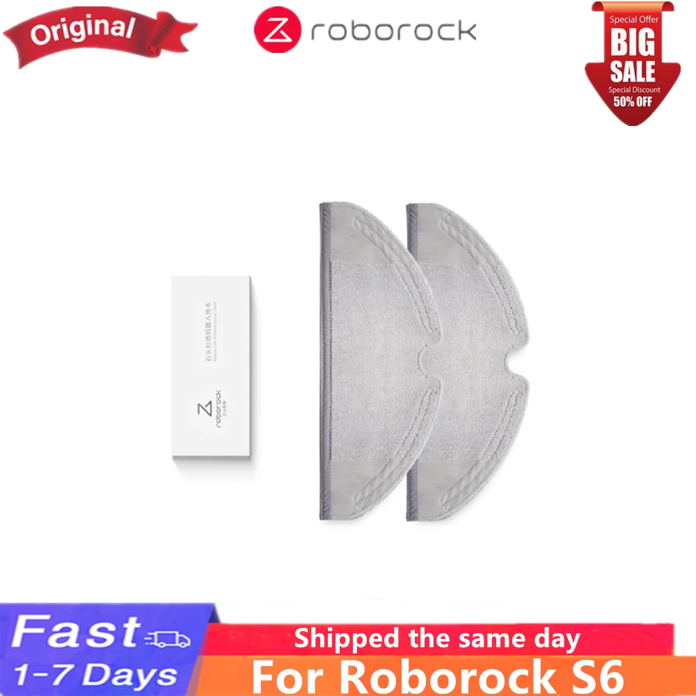 

Новинка 100%, оригинальный робот-пылесос Roborock S6 S60, специальная швабра, запасные части, аксессуары