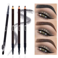 double headed eyebrow pen eyebrows pencil with sharpener long wearing brows pen daily natural eye makeup for women and girls
