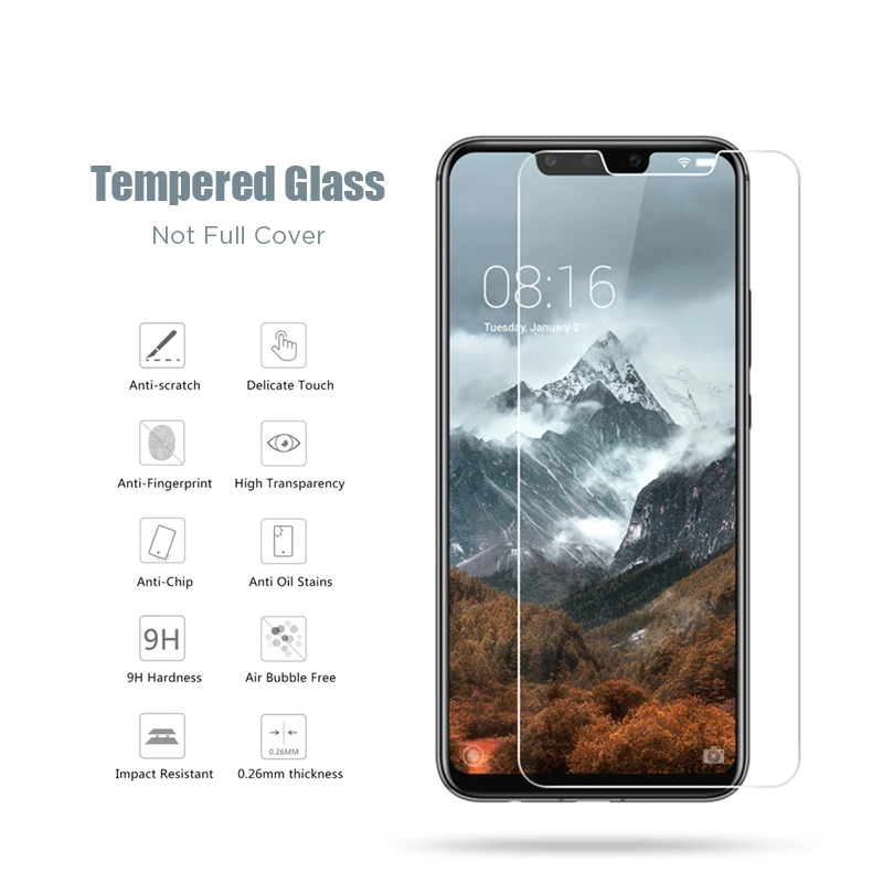 9H твердое закаленное стекло для Huawei Nova 4 4E 5 5i Pro 5T Защита экрана Y3 ii Y5 6/6 SE защитная