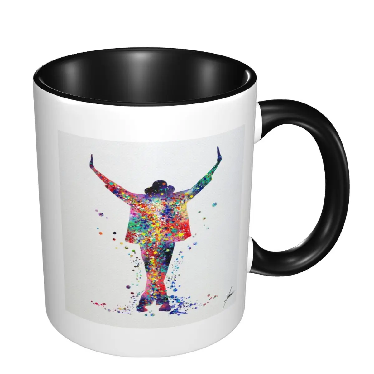 Майкл Джексон 1256 кружка кофейная чашка фарфоровые забавные кружки подарок для