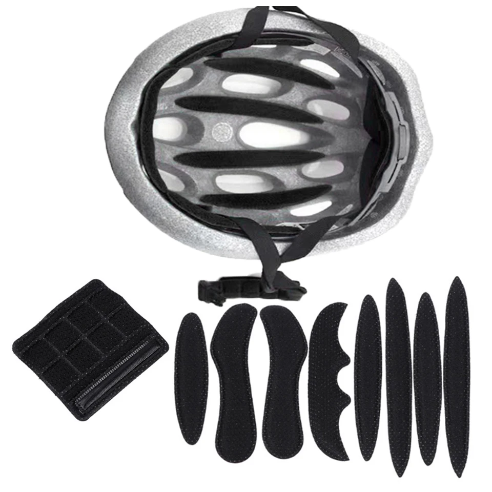 LOCLE Universal Cycling Helmet Pads Comfortable Sealed Sponge Bicycle of Inner Top Padding Bike | Спорт и развлечения