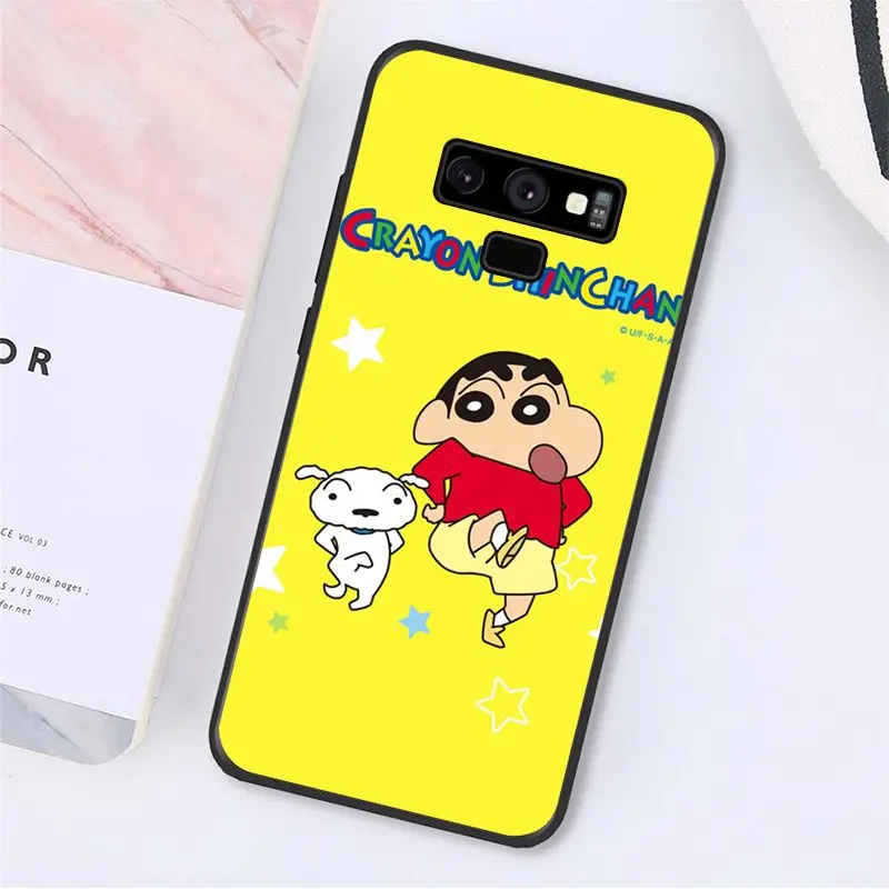 Babaite Kawaii Аниме Мультфильм Crayon Shin-chan чехол для телефона для samsung Galaxy A50 Note9 8 7 5 10 Pro J5 J6 Prime J7 DUO