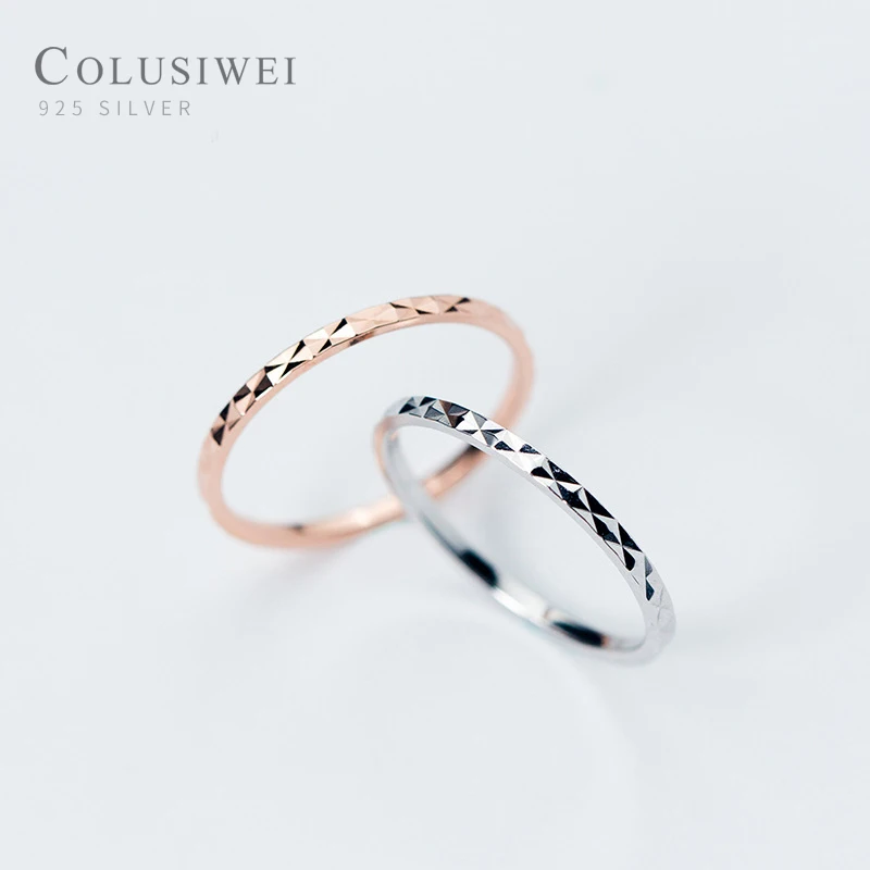 

All Size 925 Sterling Silver Full of Star Sparkling Female Rings for Women Simple Geometric Ring Sterling Silver Fine Jewelry