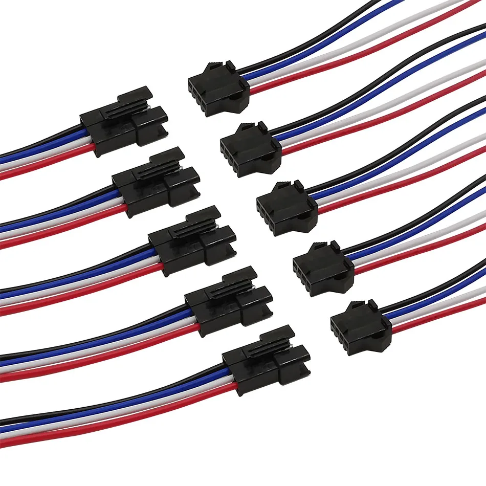 Детские носки 5 пар/10 шт. JST Светодиодные ленты Разъем 2/3/4/5/6 контактный разъем