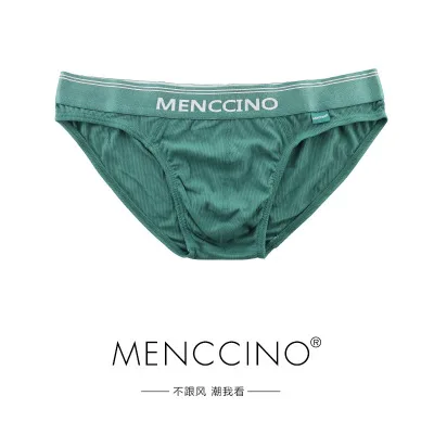 

Menccino men's underwear modal sexy Cotton Briefs youth low waist tight sports breathable underwear