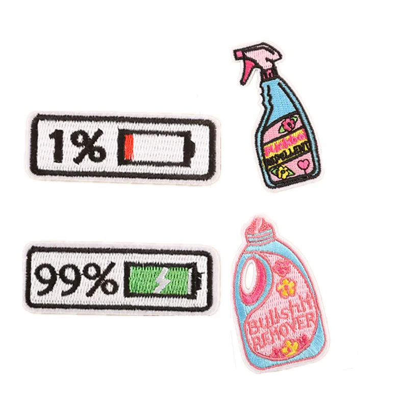 Новая красочная Бутылка для удаления влюбленных звезд патчи с утюгом одежды