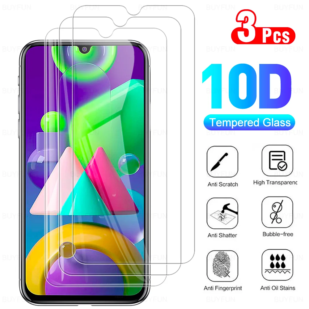 

Закаленное стекло для Samsung M21s, M51, M31s, M31, защитная пленка для экрана Samsung M21, M01, M11, M10, M30