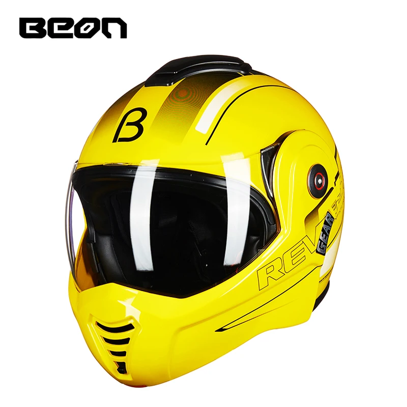

Beon Nieuwe Flip-Up Motorhelm Modulaire Open Integraalhelm Moto Casque Casco Motocicleta Capacete Helmen Ece