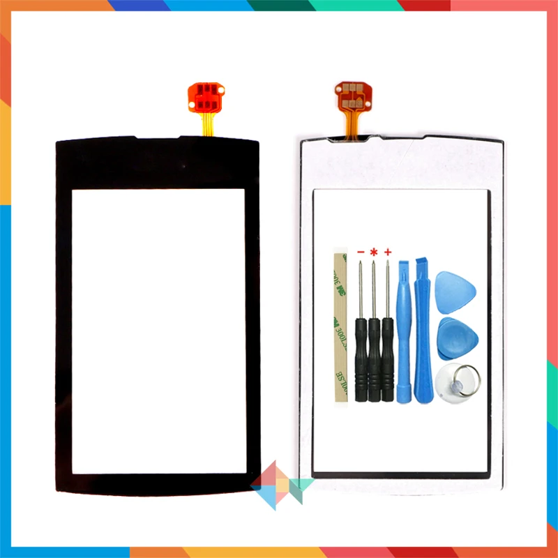 

High Quality 3.0" For Nokia Asha 305 3050 306 Touch Screen Digitizer Front Glass Lens Sensor Panel + Tool