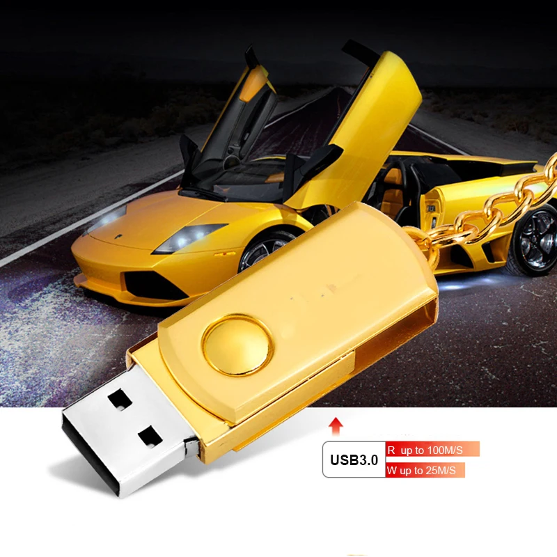 

Supersonic USB 3.0 Metal usb flash drive 128GB 64GB 32GB mini 360 rotation key disk pendrive stick flash for Tablet PC TV BOX
