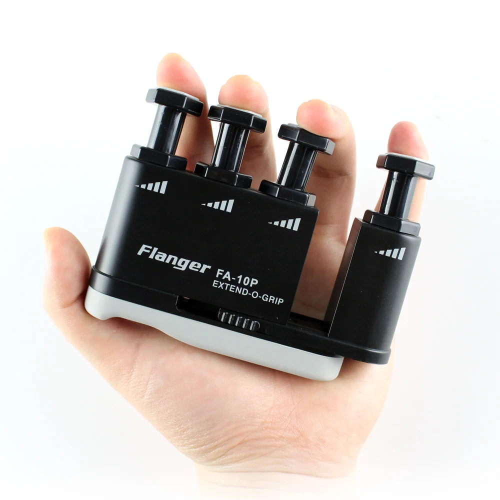 

FA-10P Extendable and Strength Adjustable Finger Exerciser Ukulele Guitar Bass Piano Violin Finger Trainer For Guitar