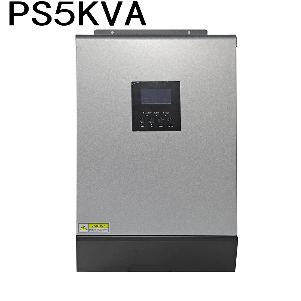 5000VA PS5KVA Гибридный инвертор мощности 48VDC к 230VAC с 48V5 0A контроллер зарядного