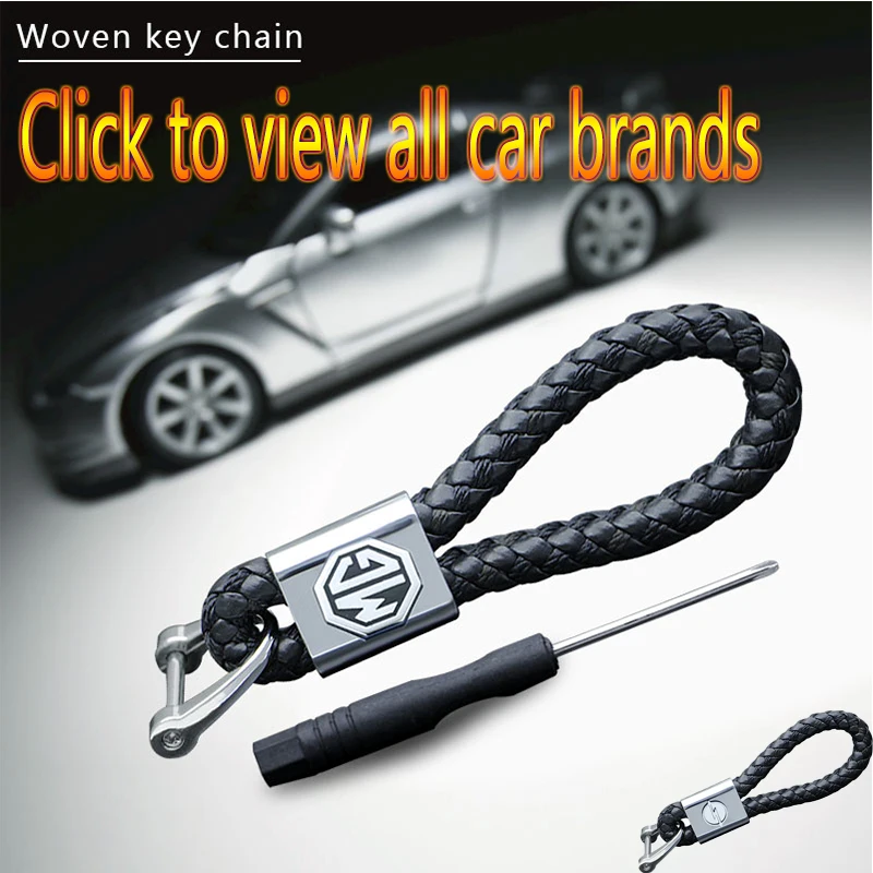 

1pcs Car Emblem Keychain Keyring Auto Trinket For Mini Coopers Clubman R55 R56 Countryman R60 Paceman R61 R50 R53 R57 etc