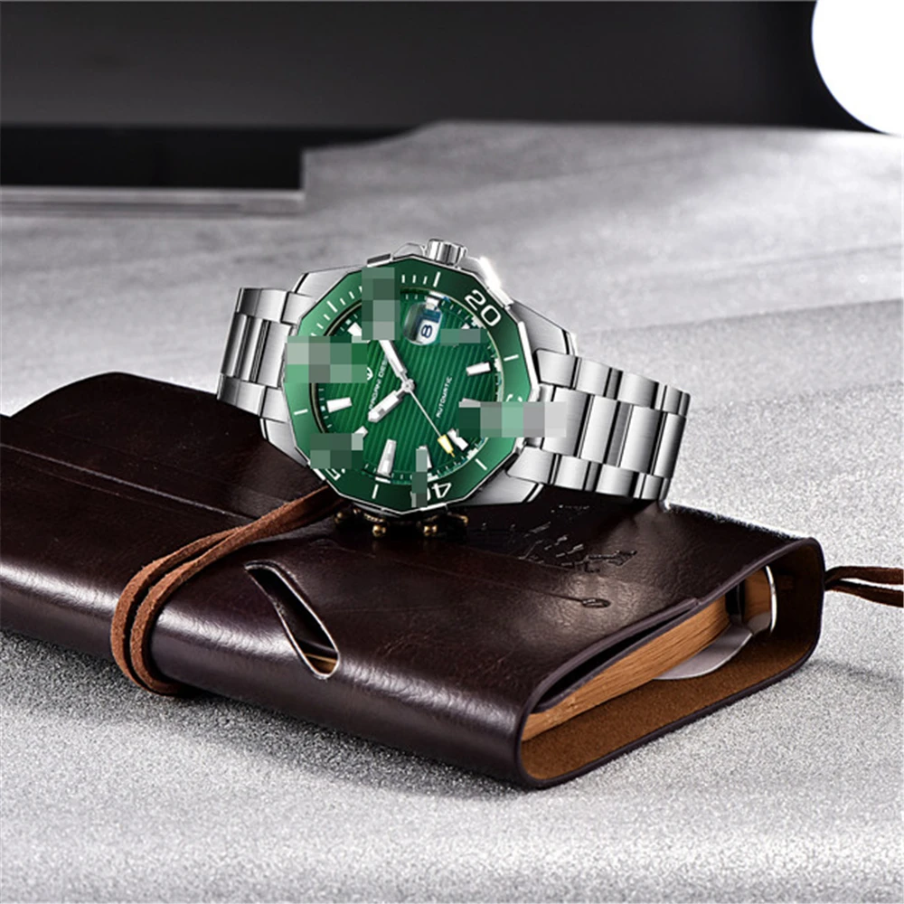 

PAGANI DESIGN 2021 New Top Brand Luxury Men's Automatic Mechanical Watches Stainless Steel Waterproof Chronograph Calendar Clock