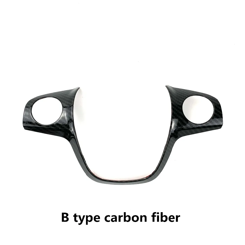 1pcs For Ford Focus 3 MK3(2012-)/For KUGA 2013- accessories Car styling steering wheel trim cover sticker decoration